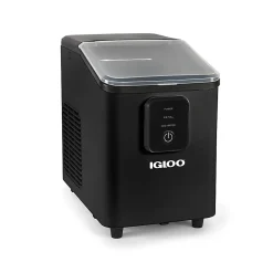 Igloo 26 Lb Self-Cleaning Ice Maker, Black, Total Qty 1