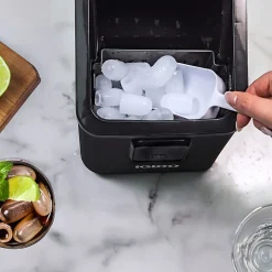 Igloo 26 Lb Self-Cleaning Ice Maker, Black, Total Qty 1