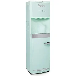 Igloo Retro Hot, Cold & Room Temperature Bottom-Load Water Dispenser, 3-Gallon, Aqua, Total Qty 1
