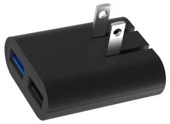 iHome 3.4A Charger Bundle, 6’, Black
