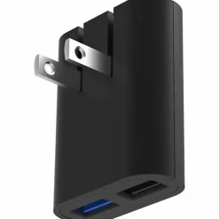 iHome 3.4A Charger Bundle, 6’, Black