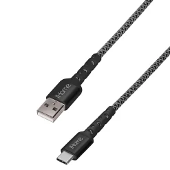 iHome 3.4A Charger Bundle, 6’, Black