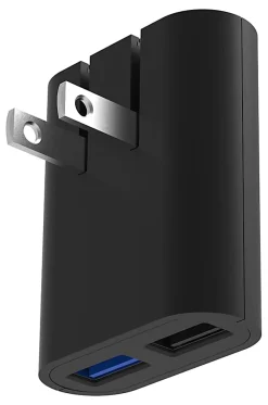 iHome 3.4A Charger Bundle, 6’, Black