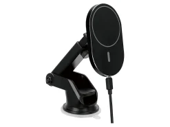 iHome MAG-CHARGE 10W Wireless Charging Dash Mount For iPhone® 12/13, Black, 2IHCM0841B0L2