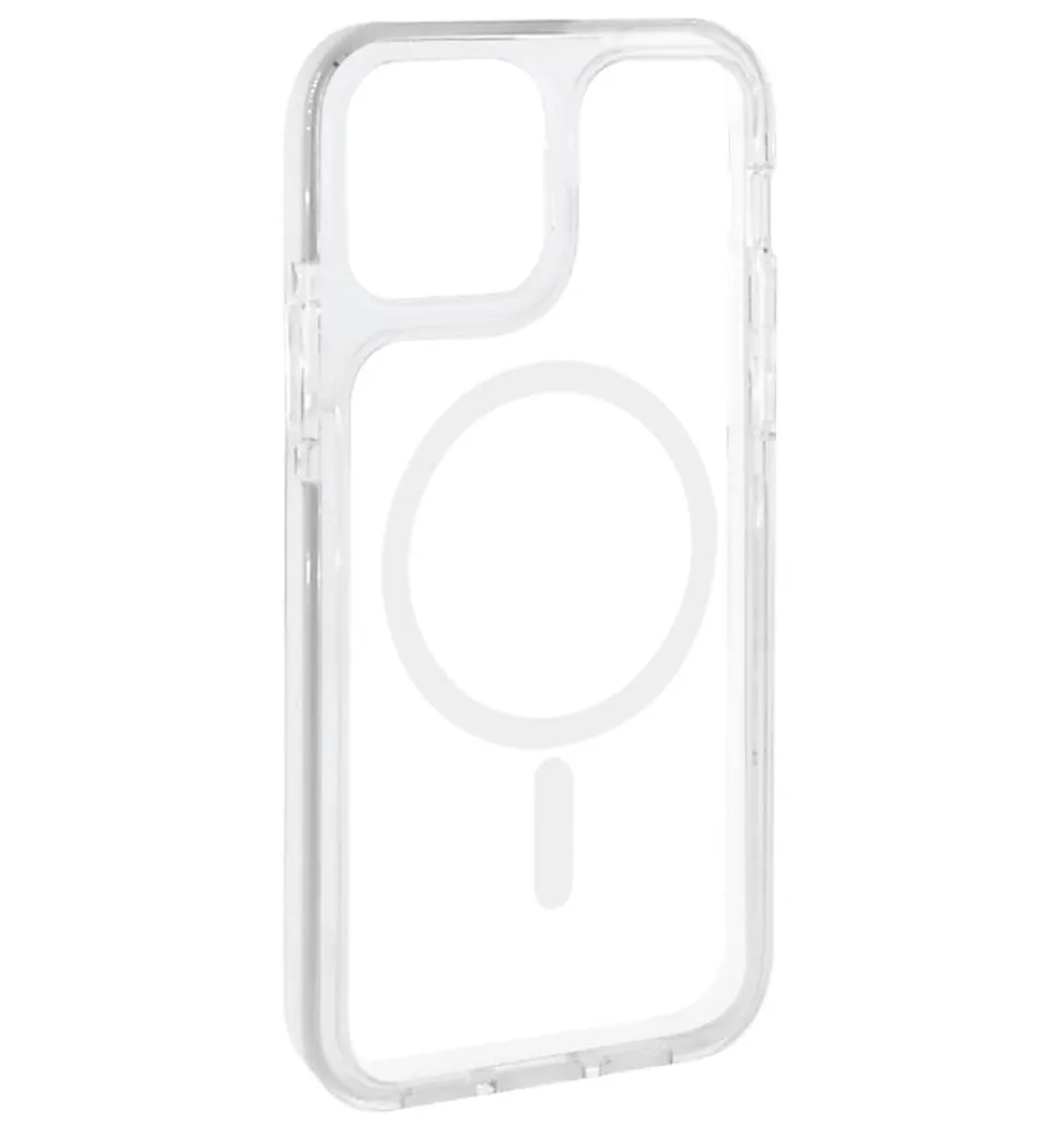 iHome Magnetic Clear Velo Case For iPhone® 12 Pro, White, 2IHPC0828W9L2