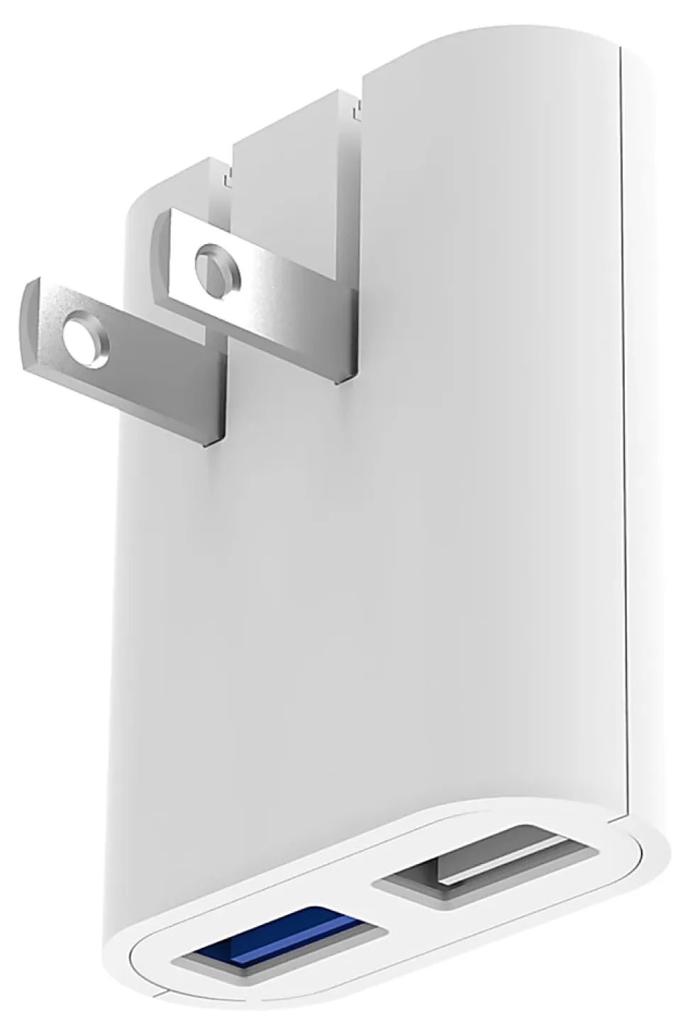 iHome 10W Qi Ultra-Slim Wireless Charger Stand, White