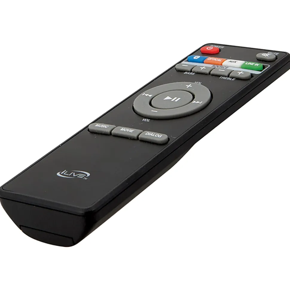 iLive Bluetooth® Sound Bar, With Remote, 32", Black