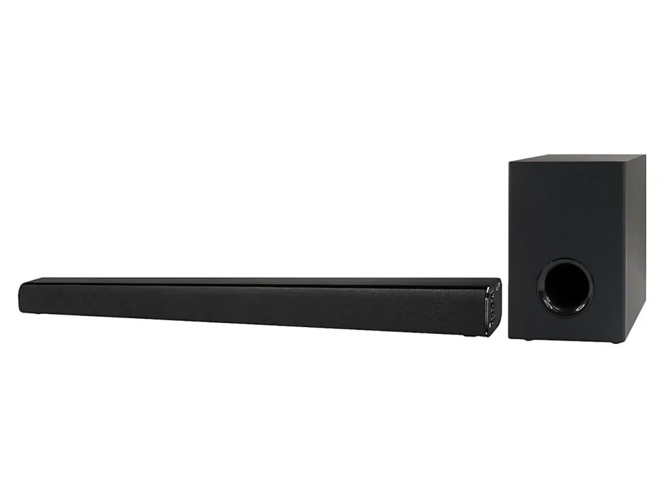 iLive Bluetooth® Sound Bar With Wireless Subwoofer, Black