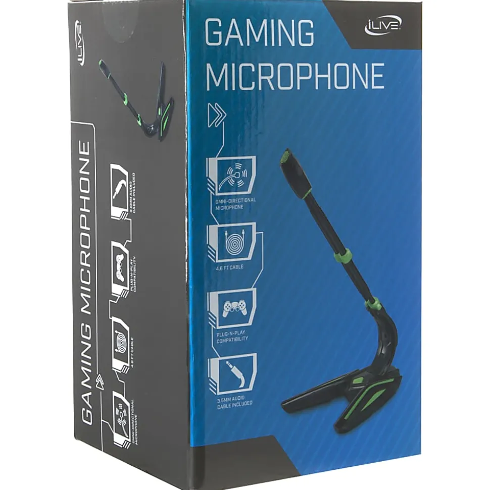 iLive IGMIC050GN - Microphone - 3.5 mm jack