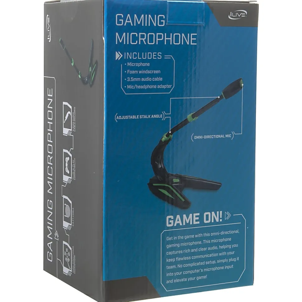 iLive IGMIC050GN - Microphone - 3.5 mm jack