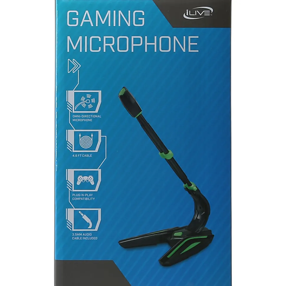 iLive IGMIC050GN - Microphone - 3.5 mm jack