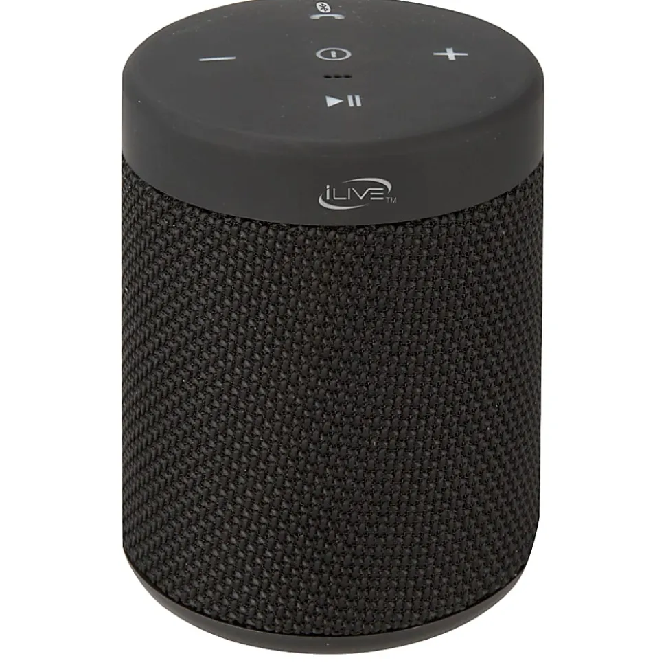 iLive ISBW108 Bluetooth Waterproof Speakers, Black