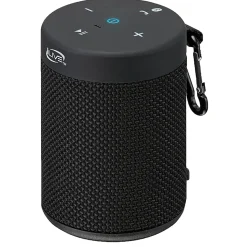 iLive ISBW108 Bluetooth Waterproof Speakers, Black