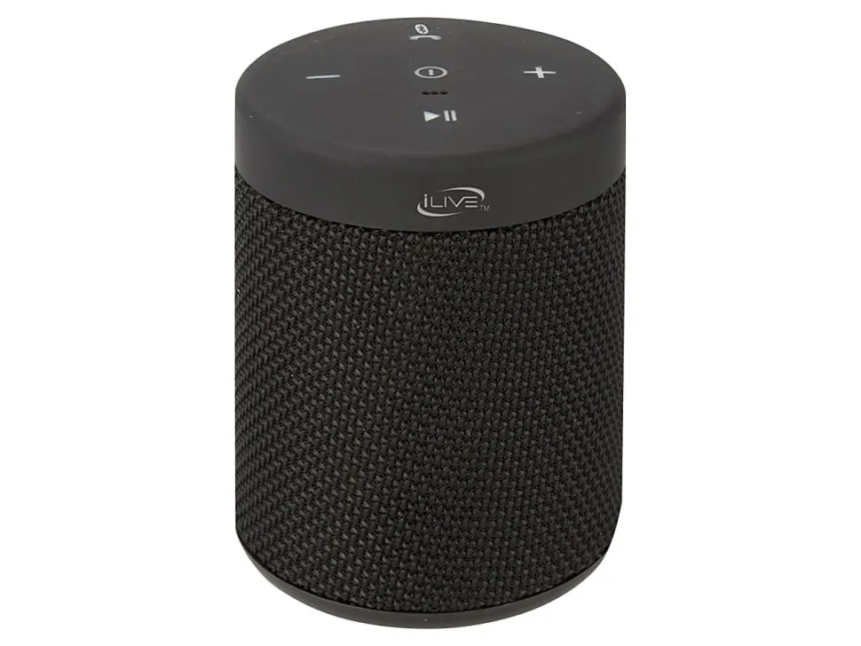 iLive ISBW108 Bluetooth Waterproof Speakers, Black