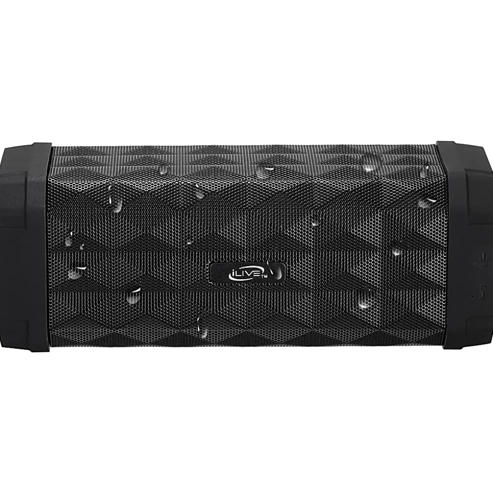 iLive Portable Duro IPX5 Waterproof Bluetooth Speaker, ISBW303B