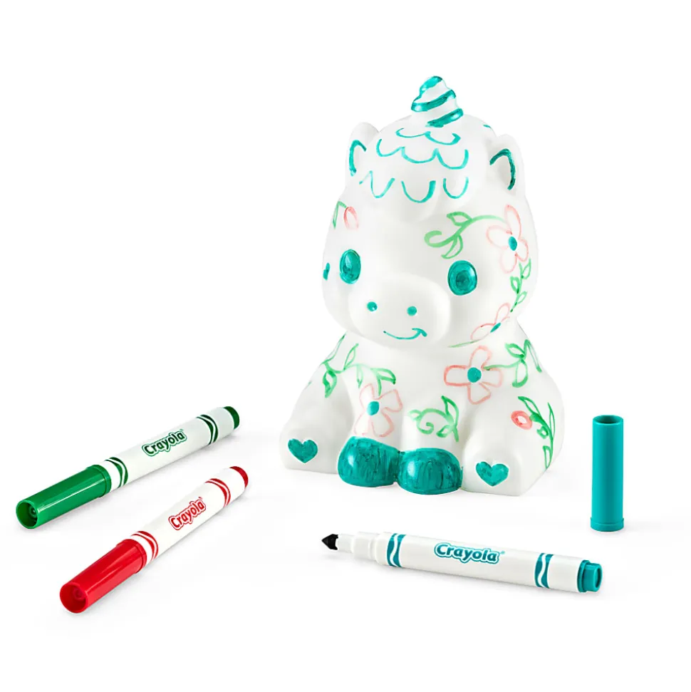 Illuminate creativity with the Crayola Light Up Dragon Toy. It's a glowing dragon canvas - 747635