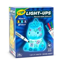 Illuminate creativity with the Crayola Light Up Dragon Toy. It's a glowing dragon canvas - 747635