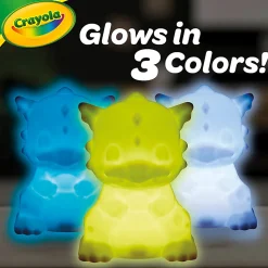 Illuminate creativity with the Crayola Light Up Dragon Toy. It's a glowing dragon canvas - 747635