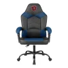 Imperial Adjustable Oversized Vinyl High-Back Office Task Chair, NFL Chicago Bears, Black/Blue