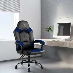 Imperial MLB Adjustable Oversized Vinyl High-Back Office Task Chair, New York Yankees