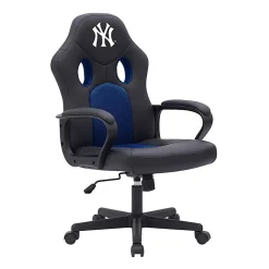 Imperial MLB Vision Faux Leather/Mesh Computer Gaming Chair, New York Yankees