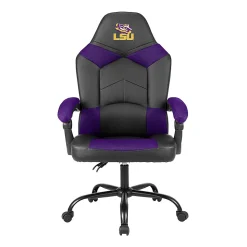 Imperial NCAA Adjustable Oversized Vinyl High-Back Office Task Chair, Louisiana State University