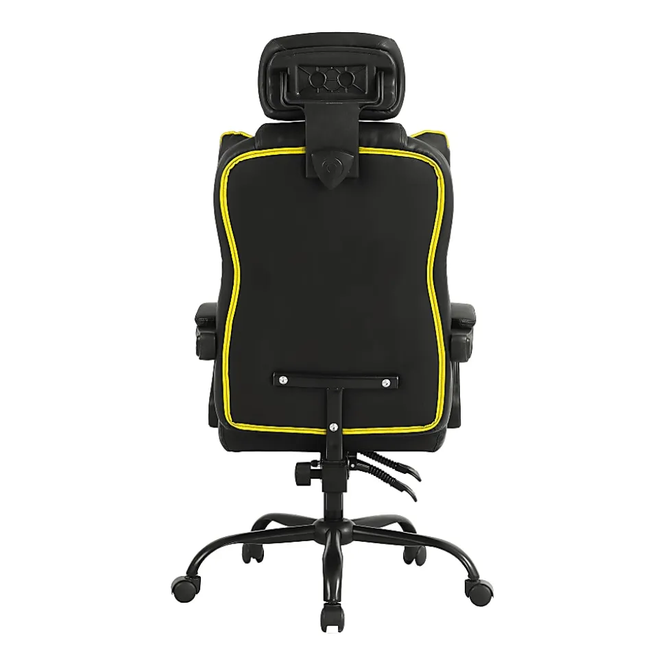 Imperial NFL Champ Ergonomic Faux Leather Computer Gaming Chair, Pittsburgh Steelers