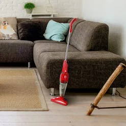 Impress GoVac 2-in-1 Upright Handheld Vacuum Cleaner, Red