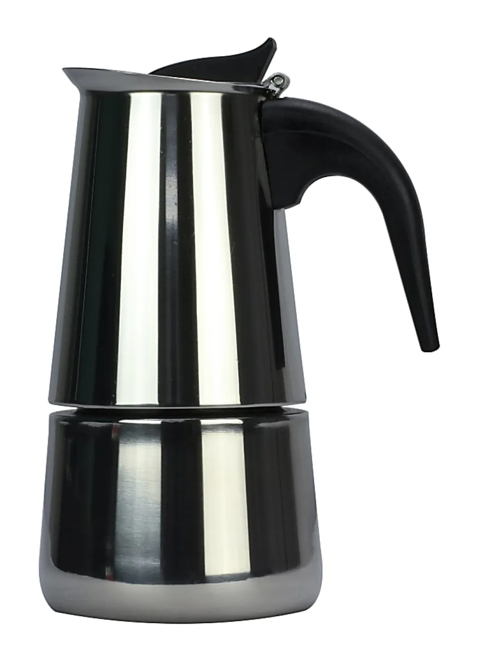 IMUSA 4-Cup Stovetop Espresso Maker, Silver, Total Qty 1