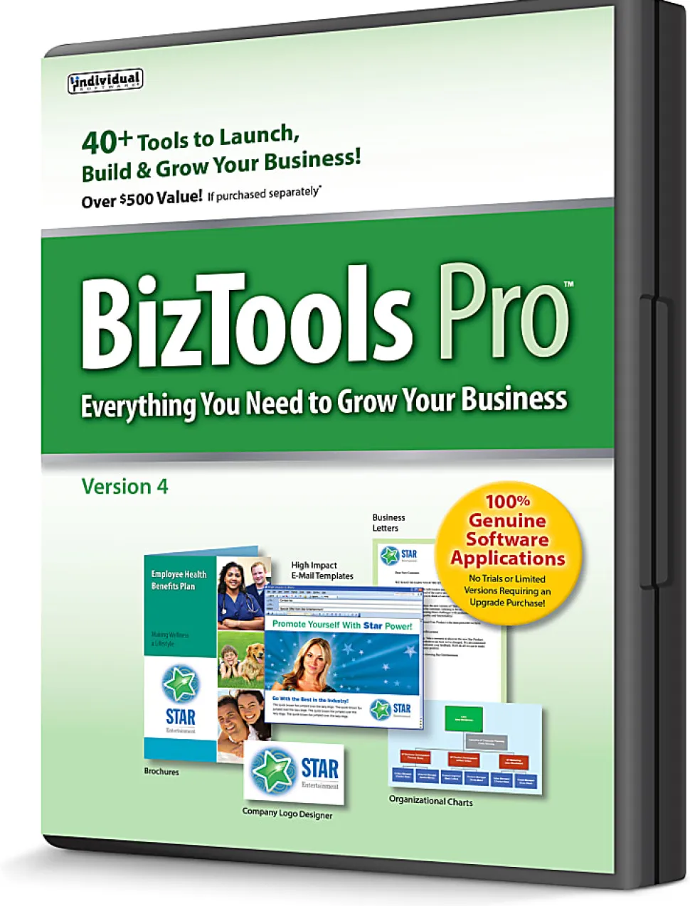 Individual Software® BizTools Pro 4, Disc