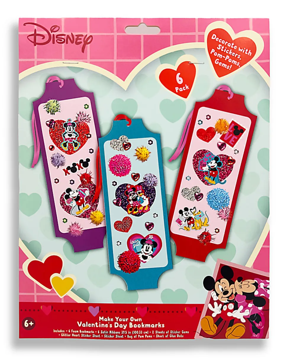 Innovative Designs Disney Make Your Own Valentine's Day Bookmark, Over 200 Pieces