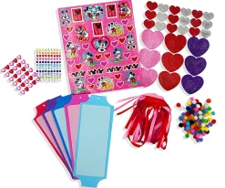 Innovative Designs Disney Make Your Own Valentine's Day Bookmark, Over 200 Pieces