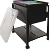 Innovative Storage SpaceMaker™ Fold 'N Roll™ Cart System, 21 3/4"H x 14 1/2"W x 18 1/2"D
