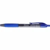 Integra Retractable 0.7mm Gel Pen - 0.7 mm Pen Point Size - Blue Gel-based Ink - 12 / Dozen