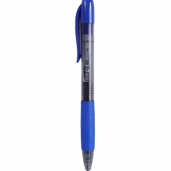 Integra Retractable 0.7mm Gel Pen - 0.7 mm Pen Point Size - Blue Gel-based Ink - 12 / Dozen