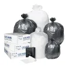 Integrated Bagging Systems High-Density 0.24-mil Can Liners, 18" x 17", 4 Gallons, Clear, 50 Liners Per Roll, 40 Rolls Per Case