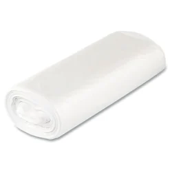 Interplast Group High Density Commercial Can Liner Value Pack, 33 gal, 0.55 mil, 14 mic, 33" x 39", Clear, 25 Bags/Roll, 10 Rolls/CT