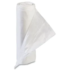 Interplast Group High Density Commercial Can Liner Value Pack, 16 gal, 0.27 mil, 7 mic, 24" x 31", Clear, Interleaved Roll, 50 Bags/Roll, 20 Rolls/CT