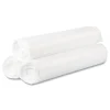 Interplast Group High Density Commercial Can Liner Value Pack, 45 gal, 0.55 mil, 14 mic, 40" x 46", Natural, 25 Bags/Roll, 10 Rolls/CT