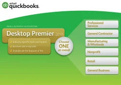 Intuit® QuickBooks® Desktop Premier 2018, Disc/Download