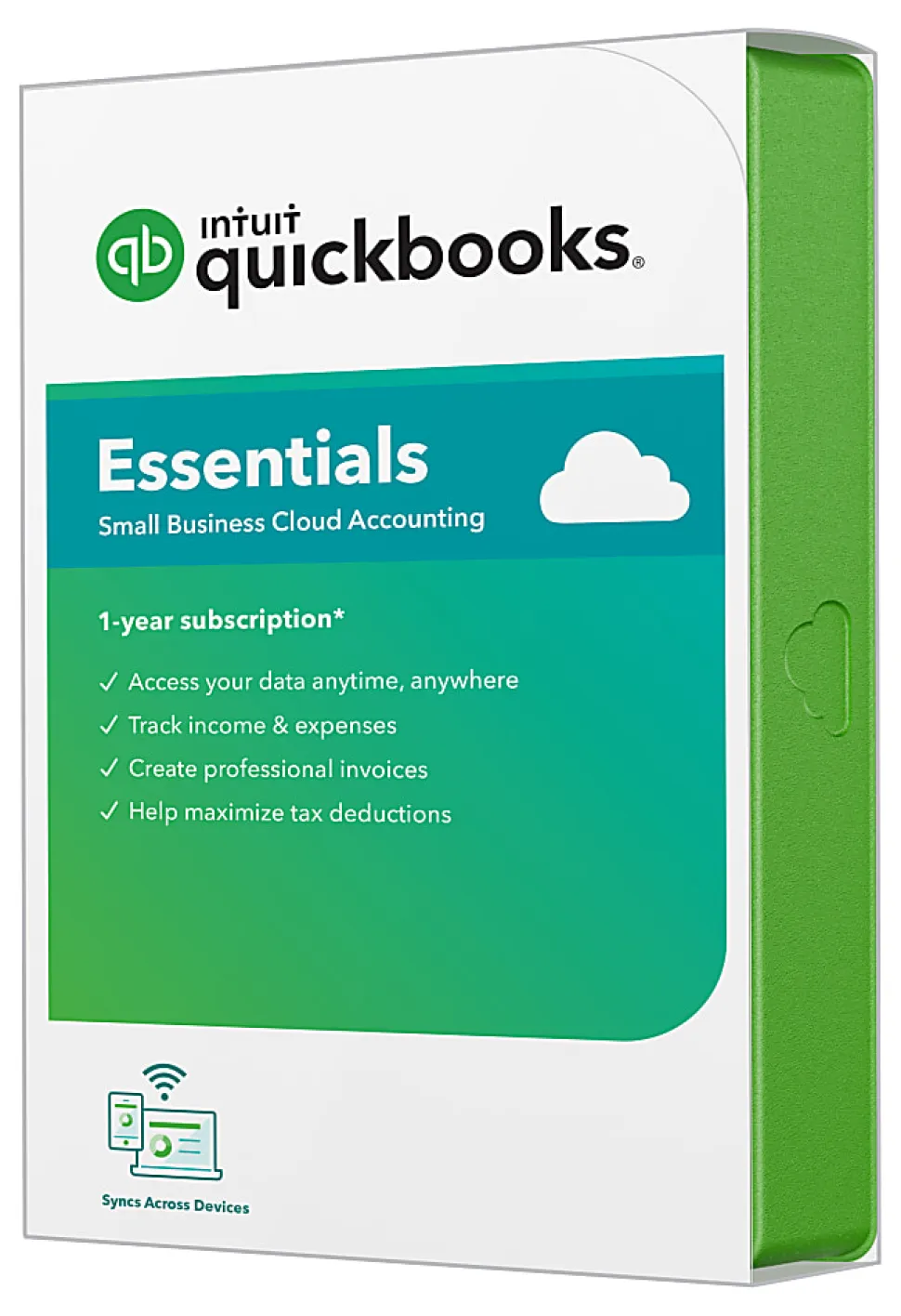 Intuit® QuickBooks® Online Essentials 2020, 1 Year Subscription
