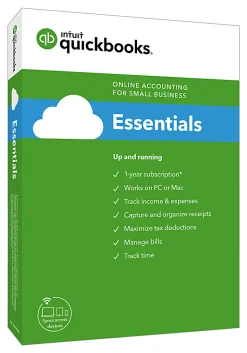Intuit® QuickBooks® Online Essentials 2019, For PC/Mac®, 1-Year Subscription, Download