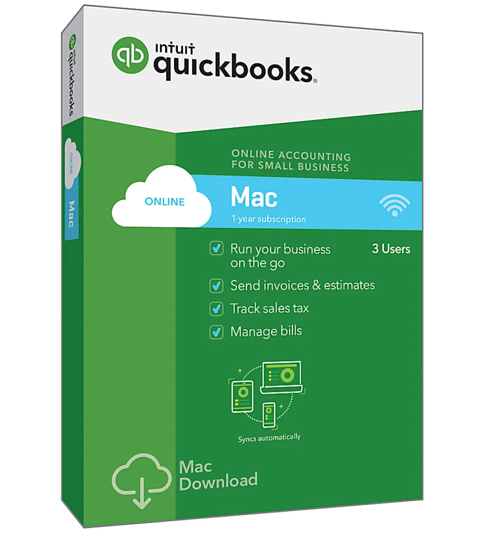 Intuit® QuickBooks® Online 2018, For Mac®, Product Key