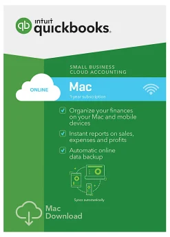 Intuit® QuickBooks® Online 2017, For Mac®, Disc