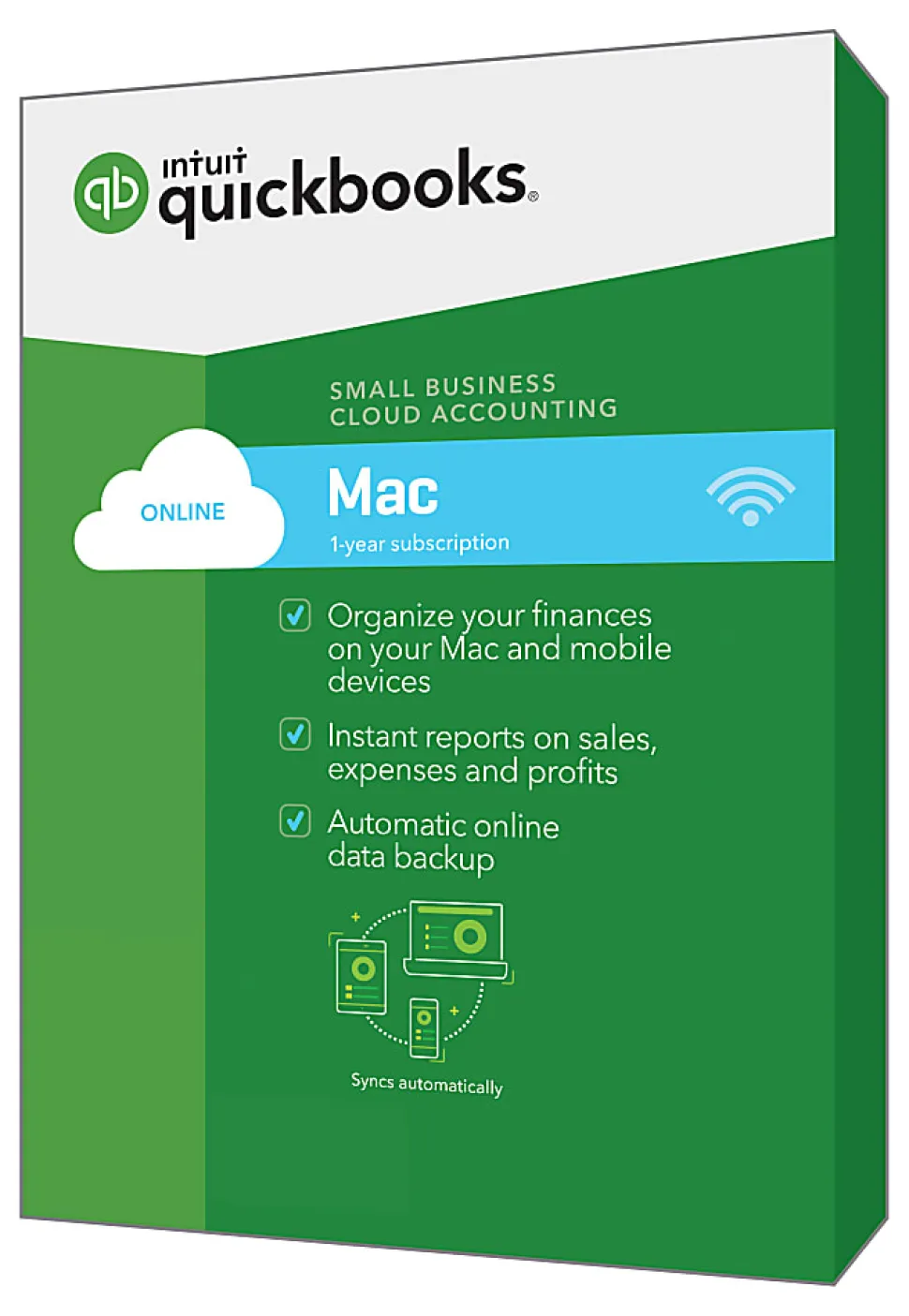Intuit® QuickBooks® Online 2017, For Mac®, Disc