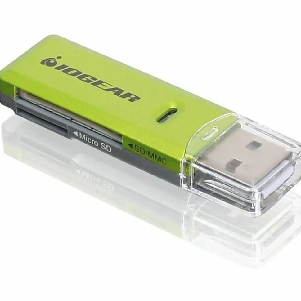 IOGEAR® USB 2.0 SD/MicroSD/MMC Card Reader/Writer