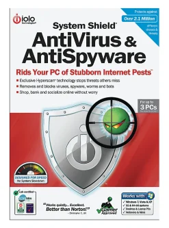 Iolo® System Shield Antivirus And Antispyware, Disc