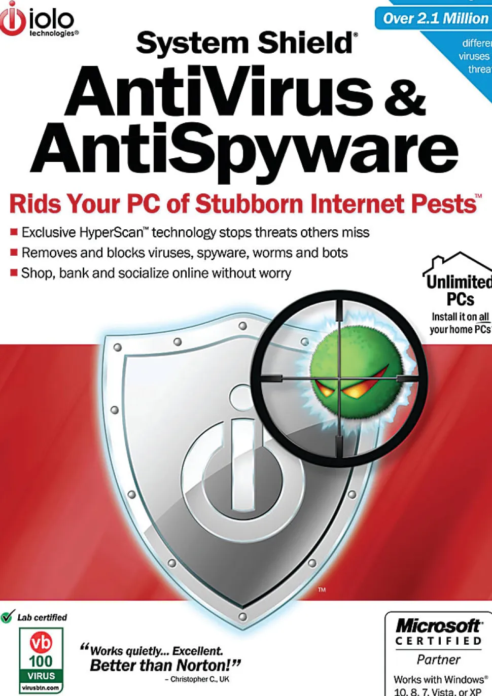 Iolo® Technologies System Shield, Product Key