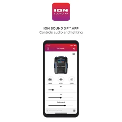 ION Audio Explorer Portable Bluetooth All Weather Speaker With Microphone, Stereo Link And Premium 5 Speaker Sound, XL, Black, IPA150X