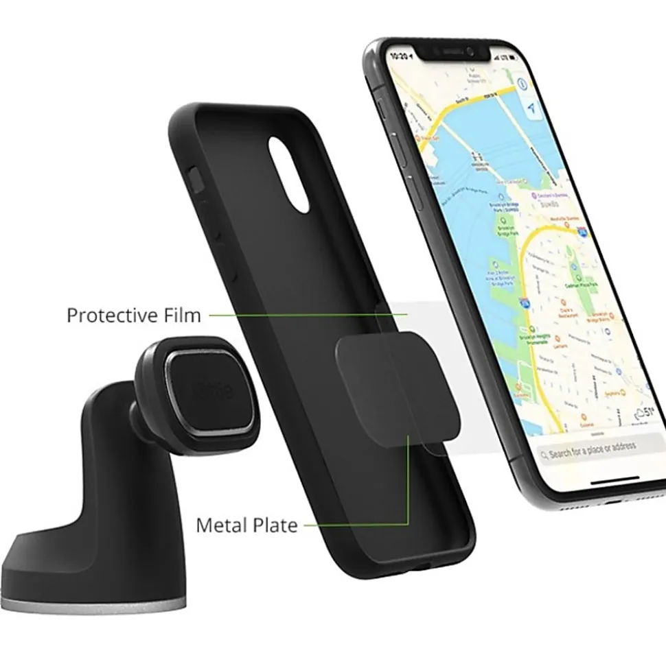iOttie iTap 2 Magnetic Dashboard And Windshield Mount, Black, HLCRIO156